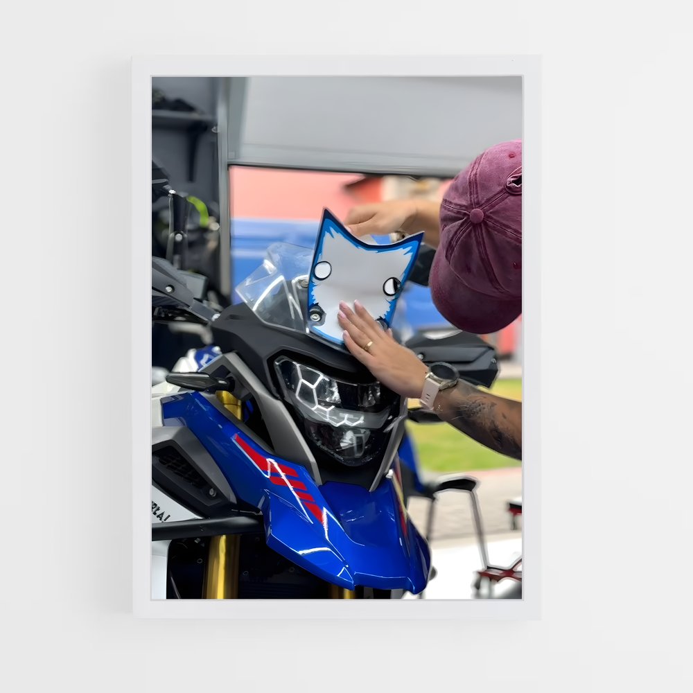 Poster Garage Spirit – affiche BMW Motorrad (vue 3)